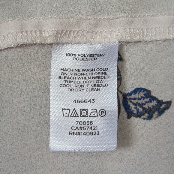 LOFT Floral Blouse - Picture 8 of 8